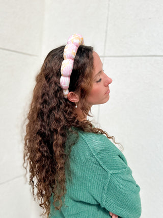 Terry Spa Headband - Blossom