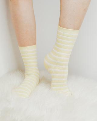 Yellow Stripe Socks